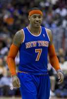 Carmelo Anthony with the New York Knicks. <br/>Wikimedia Commons/Keith Allison