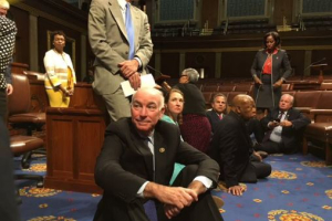 The Sit-In on the House Floor <br/>CNN/Twitter