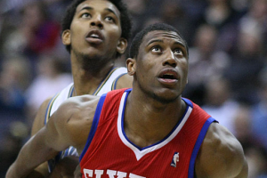 Thaddeus Young with the Philadelphia 76ers <br/>Wikimedia Commons/Keith Allison
