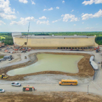 The new Ark Encounter is owned and operated by Answers in Genesis (AiG). Phase one, amounting to $92 million, of this historical theme park, with a 510-foot-long Ark as the centerpiece,opens July 7, 2016, in Williamstown, Ky. <br/>Ark Encounter