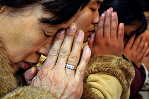 Evangelical Christianity is growing in China. <br/>STR/AP PHOTO