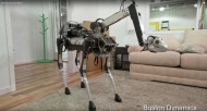 SpotMini robot from Boston Dynamics.