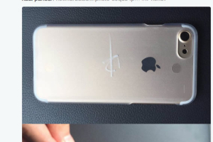 Leaked iPhone 7 images suggest a larger protruding rear camera for the new smartphone.  <br/>Photo: Nowhereelse.fr