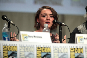 Maisie Williams at the 2014 San Diego Comic Con International, for 'Game of Thrones,' at the San Diego Convention Center <br/>Photo: Gage Skidmore / Wikimedia Commons / CC