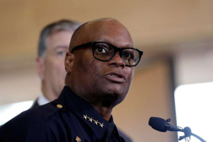 Dallas police chief David Brown. <br/>AP Photo