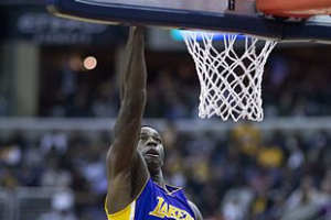 Brandon Bass with the Lakers <br/>Wikimedia Commons/Keith Allison