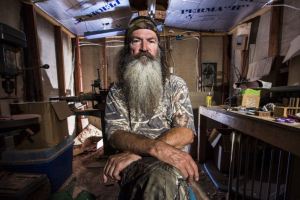 Phil Robertson is an American professional hunter, businessman, and reality television star on the popular television series Duck Dynasty.  <br/>AP Photo