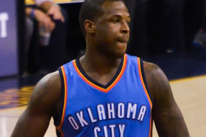 Dion Waiters with the Oklahoma City Thunder. <br/>Wikimedia Commons/Erik Drost