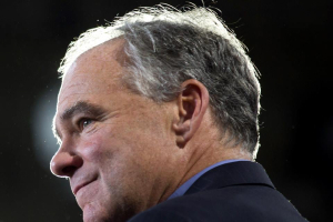 Tim Kaine became the official 2016 Democratic vice president candidate on July 22, 2016. <br/>Facebook 