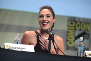 Gal Gadot at the 2015 San Diego Comic Con International, for 