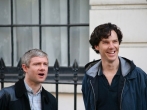 'Sherlock' stars Martin Freeman and Benedict Cumberbatch