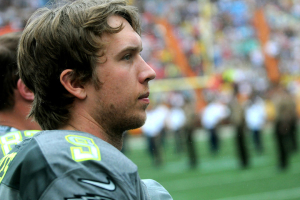 The Dallas Cowboys might sign Nick Foles as backup for Tony Romo. <br/>Staff Sgt. Kyle Richardson/Wikimedia Commons