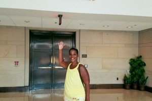Breast cancer double mascetomy survivor, Paulette McKenzie Leaphart, spent her 50th birthday fighting for change in America's health care system...after walking more than 1,000 miles to D.C.  <br/>Facebook 