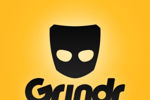 Grindr is an app created by geared towards gay and bisexual men. <br/>Stock Photo