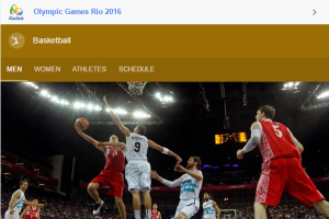 Will Team USA be able to triumph at the Rio 2016 Olympics? Check out their full list of schedules and dates where Team USA Basketball will take to the court so that you can cheer them on in your special way.  <br/>Google screengrab