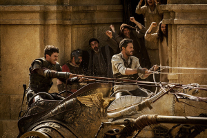 Judah Ben-Hur and Messala participate in a chariot race. <br/>ShareBenHur