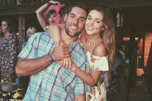 Sadie Robertson pictured with her new boyfriend, college QB Trevor Knight. <br/>Instagram 