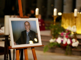 A picture of Father Jacques Hamel, the 85-year-old priest who was murdered by ISIS militants. <br/>Reuters