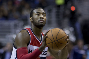 John Wall with the Washington Wizards <br/>Wikimedia Commons/Keith Allison