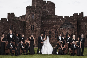 Russell Wilson and Ciara wed at Peckforton Castle in England in front of 100 of their closest friends and family members, according to TMZ.  <br/>Instagram 