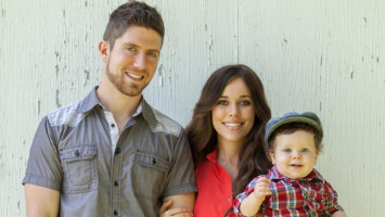 Ben and Jessa Seewald pictured with their son, Spurgeon. <br/>TLC