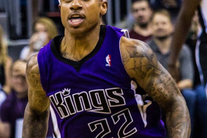Isaiah Thomas with the Sacramento Kings. <br/>Wikimedia Commons/Mike