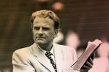 Billy Graham with Bible