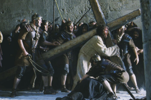 Starring Jim Caviezel, “The Passion of the Christ” was a major commercial hit, earning a whopping $612 million worldwide on a $30 million production budget, making it the highest grossing religious film in history.  <br/>Photofest