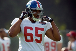 Will Beatty with the New York Giants. <br/>Wikimedia Commons/Bigeoxio