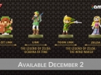 The New Zelda Amiibos, Coming December 2
