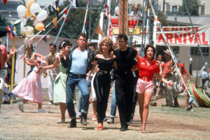 Was the ending for 'Grease' the last dream of Sandy before dying?  It's another Movie Fan Theory. <br/>Paramount Pictures