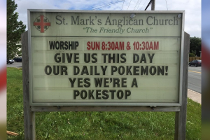 A lot of churches are Pokestops and Gyms, can yours be one of them? <br/>Vocm