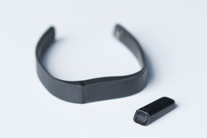 Photo showing a wearable fitness tracker <br/>Wikimedia Commons
