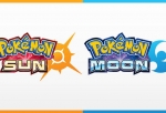 Pokemon Sun and Pokemon Moon title logos.