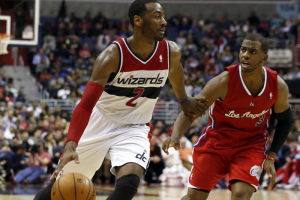 John Wall of Washington Wizards and Chris Paul of L.A Clippers <br/>Sports Illustrated