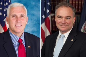 Mike Pence and Tim Kaine, ready to debate on October 4. <br/>wktr.com