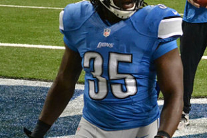Joique Bell with the Detroit Lions <br/>Wikimedia Commons/Kevin Doebler