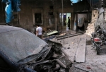 Destroyed Aleppo Hospital in Syria