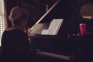 Miley Cyrus and father Billy Ray Cyrus singing together. <br/>Instagram