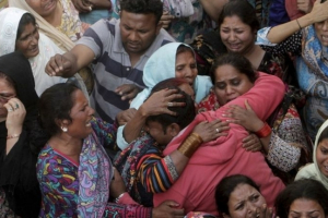 Pakistan's notorious blasphemy laws often target Christians, who make up just one percent of the country's population.  <br/>Reuters
