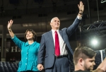 Mike Pence with his wife, Karen Pence