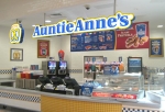 An Auntie Anne pretzel chain store
