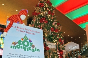 The Toy Mountain campaign kicks off at the Sony Center for the Performing Arts, Nov. 25, 2010. <br/>The Salvation Army in Canada