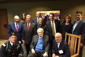 Billy Graham pictured on his 95th birthday <br/>Facebook/ Franklin Graham