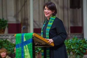 Amy Butler, who became the first female pastor at Riverside Church in New York in 2014, went through a late-term abortion herself after learning her daughter would painfully die upon birth and that prolonging the pregnancy put her health at risk according to doctors, and said she believes 