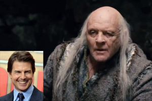 Actor Tom Cruise will play the world's longest living man,“Methuselah” in the new, self-titled movie whose release date hasn't yet been announced. Shown here is Anthony Hopkins as the character “Methuselah” in ‘Noah’ in 2014.<br />
<br />
 <br/>Cinema / WRN
