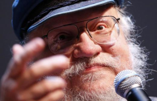 George R.R. Martin, author of the 'Song of Ice and Fire' fantasy series that is the basis of the television series 'Game of Thrones.' Martin has confirmed that he is working on the Winds of Winter in his blog.   <br/>Photo: REUTERS / Denis Balibouse 