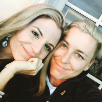 Christian blogger Glennon Doyle Melton with soccer star Abby Wambach. <br/>Instagram 