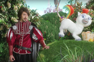 Harmon Brothers released a new ad, “Slay Your Poo Stink with the Golden Fart of a Mystic Unicorn”, in a first-ever red carpet premiere on Wednesday.  <br/>Harmon Brothers