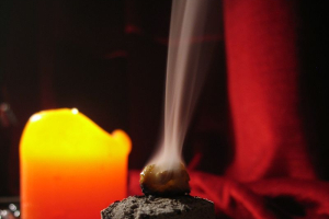 Frankincense has been traditionally valued for its spiritual effects and burned as an insence.  <br/>Wikipedia 
